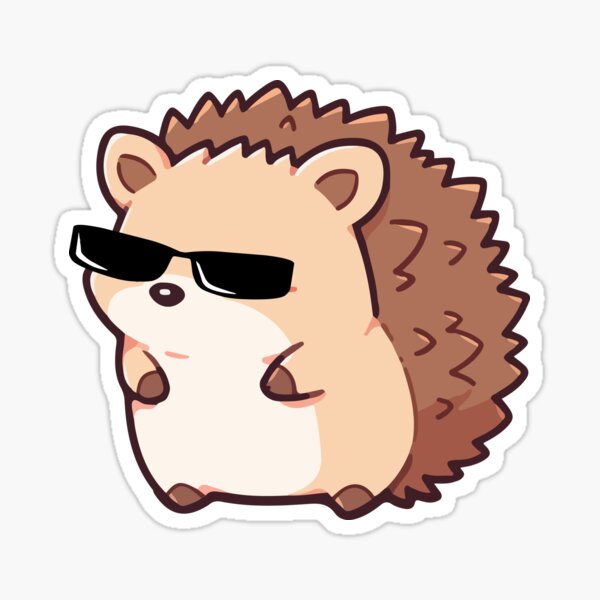 Item preview, Edgy Hedgie designed and sold by medimidoodles.