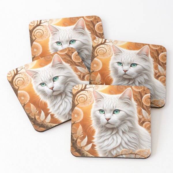 Item preview, a white cat designed and sold by Talpha.