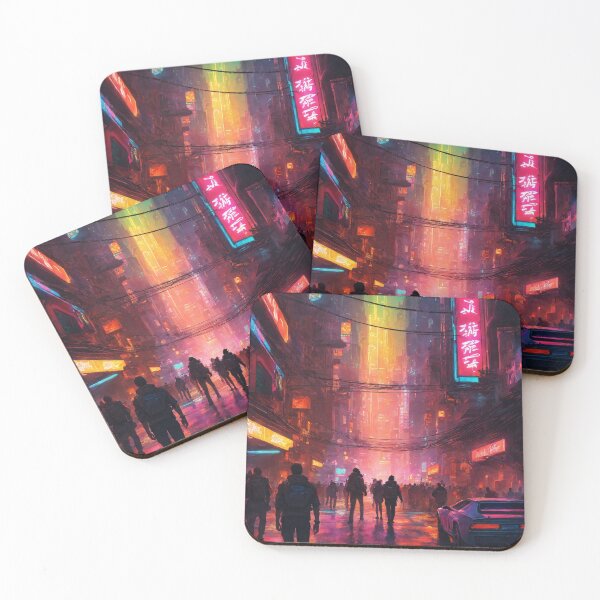 Item preview, Cyberpunk City by Night designed and sold by RaF71PrO.