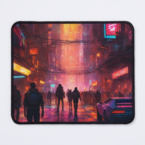 Item preview, Cyberpunk City by Night designed and sold by RaF71PrO.