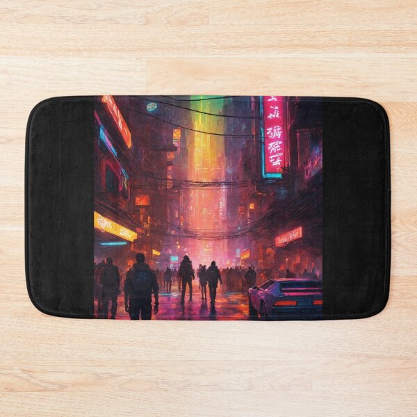 Item preview, Cyberpunk City by Night designed and sold by RaF71PrO.