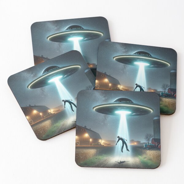 Item preview, Alien Abduction on the Farm designed and sold by digital-savant.