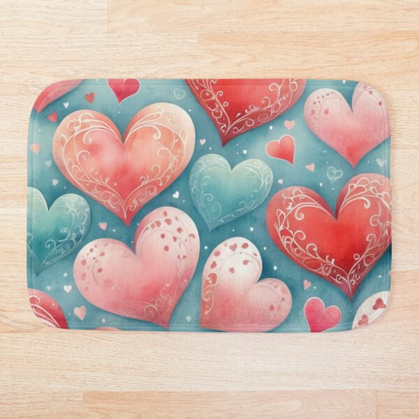 Item preview, Patrón lindo de corazones de cuento de hadas designed and sold by Simplybe1.