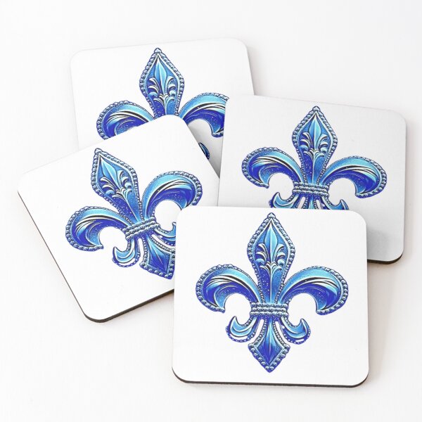Item preview, Blue Fleur De Lis designed and sold by trailsitravel.