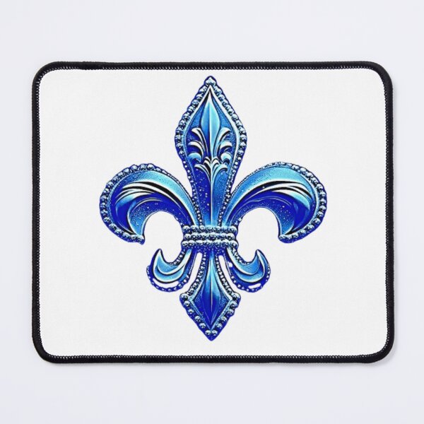 Item preview, Blue Fleur De Lis designed and sold by trailsitravel.