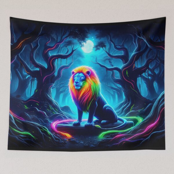 Item preview, Neon Lion designed and sold by Truck Stop One.