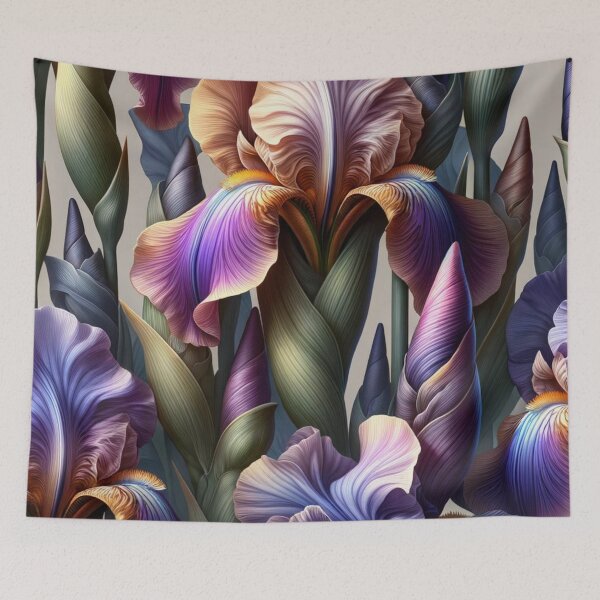 Item preview, Elegant Iris Floral  designed and sold by mymagicstoreus.