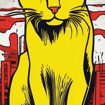 Artwork thumbnail, Street Cat by BubbleTextBox