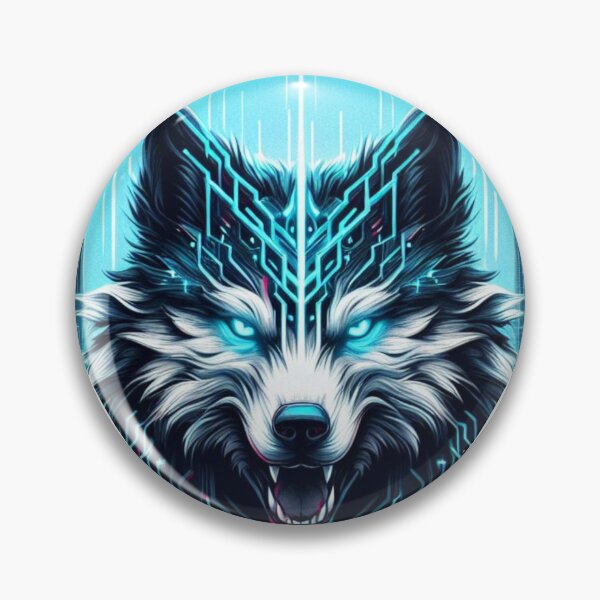 Item preview, Neon Wolf designed and sold by MrAI-Store.