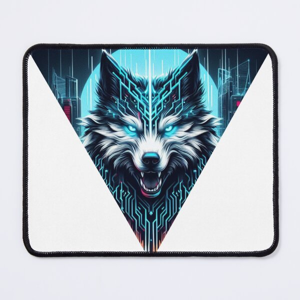 Item preview, Neon Wolf designed and sold by MrAI-Store.