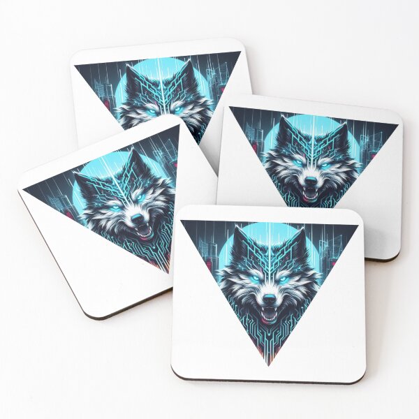 Item preview, Neon Wolf designed and sold by MrAI-Store.