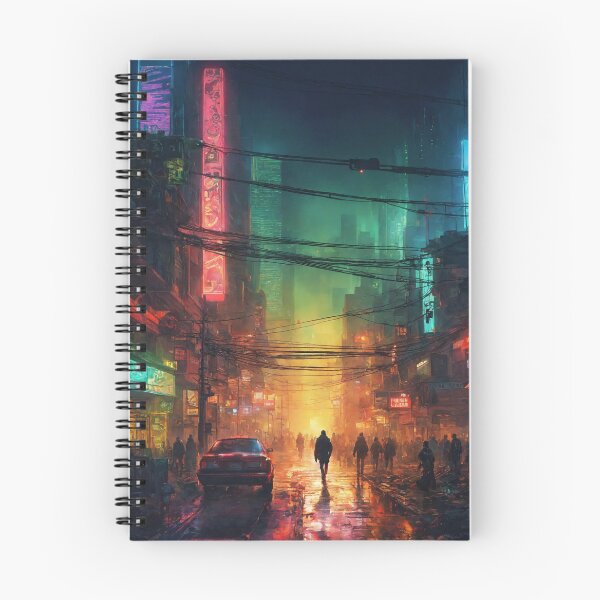 Item preview, Cyberpunk City by Night designed and sold by RaF71PrO.