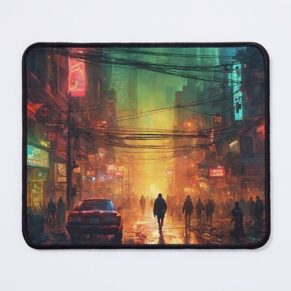 Item preview, Cyberpunk City by Night designed and sold by RaF71PrO.