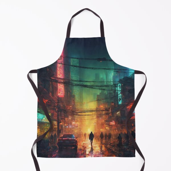 Item preview, Cyberpunk City by Night designed and sold by RaF71PrO.