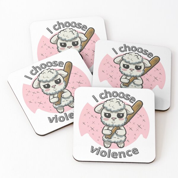 Item preview, violent sheep - i choose violence  designed and sold by bukajart.