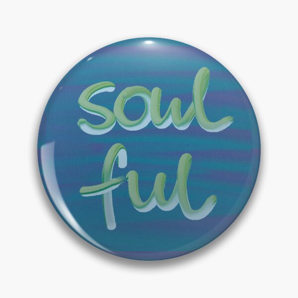 Item preview, SOULFUL word art print designed and sold by nataliavandalia.