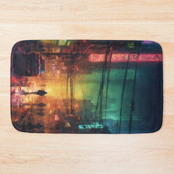 Item preview, Cyberpunk City by Night designed and sold by RaF71PrO.