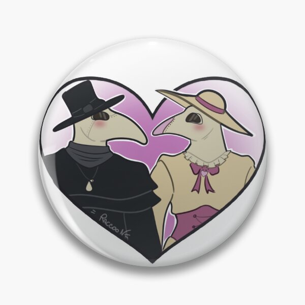 Item preview, Plague Doctors couple designed and sold by Raccoonwick.