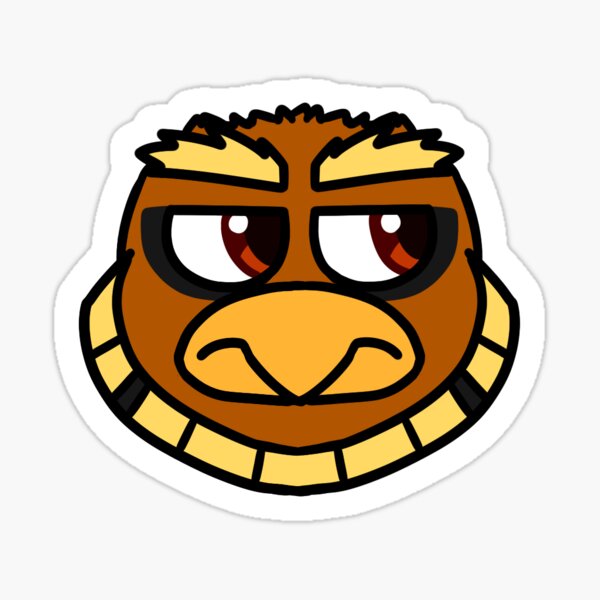 Olaf Chibi Face Sticker