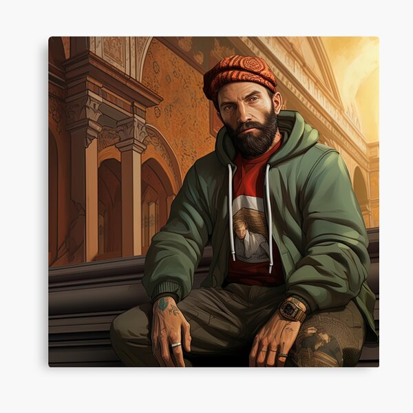 Item preview, Michelangelo Buonarroti | Hip Hop style designed and sold by ComicsFactory.