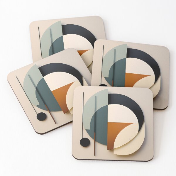 Item preview, Minimalist Elegance in Muted Geometrics designed and sold by Chroma Artis.