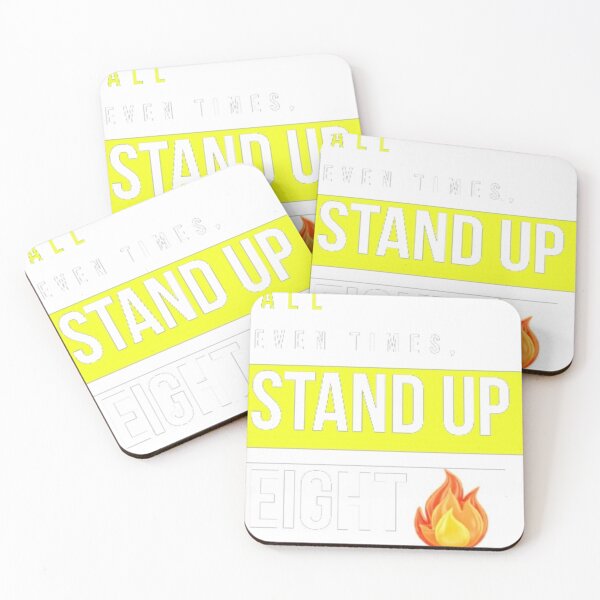 Item preview, Fall Seven Times Stand Up Eight Inspirational Quote designed and sold by Mouaz  ⭐⭐⭐⭐⭐.