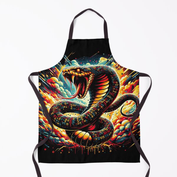 Item preview, Code Inferno: Python's Fiery Algorithmic Ascension designed and sold by TuringTacoTales.