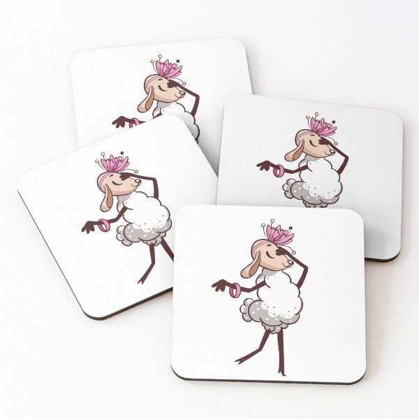 Item preview, Pretty young cute lady sheep designed and sold by VaskanianArt.