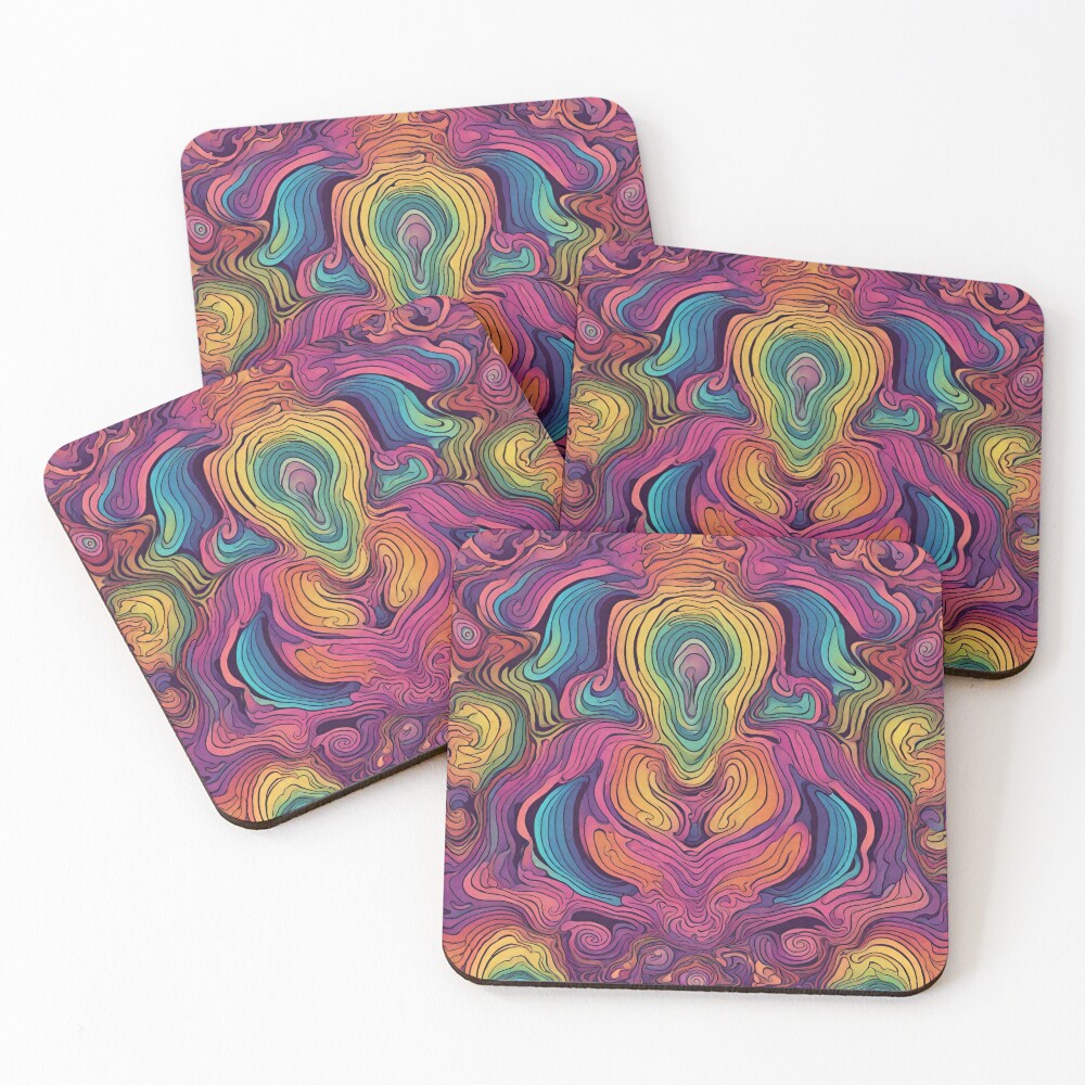 Item preview, Coasters (Set of 4) designed and sold by TCrowsShirtshop.