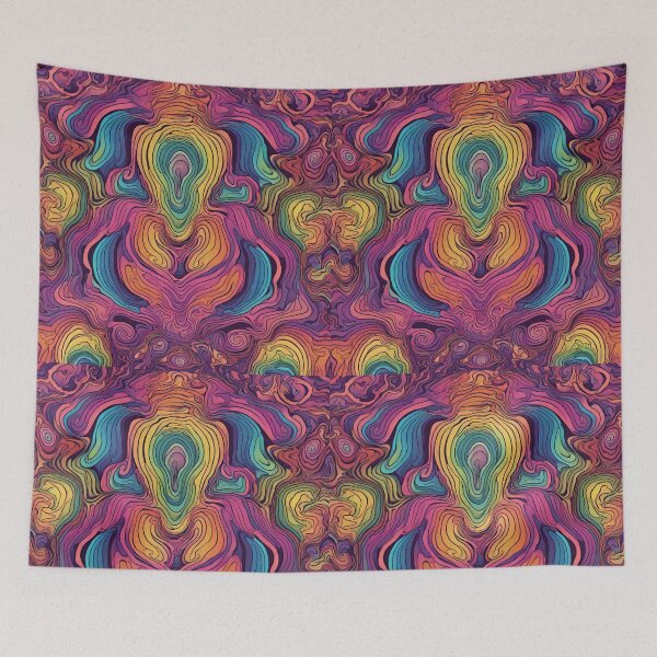 Item preview, Psychedelic Pattern Abstract designed and sold by TCrowsShirtshop.