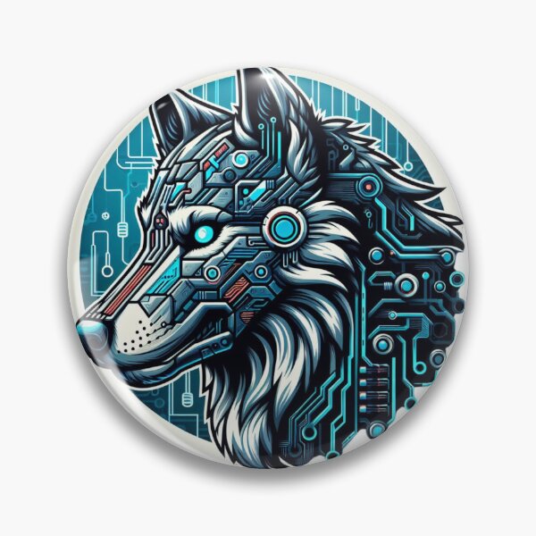 Item preview, Neon Wolf #2 designed and sold by MrAI-Store.