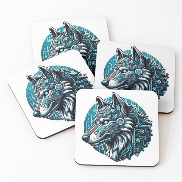 Item preview, Neon Wolf #2 designed and sold by MrAI-Store.