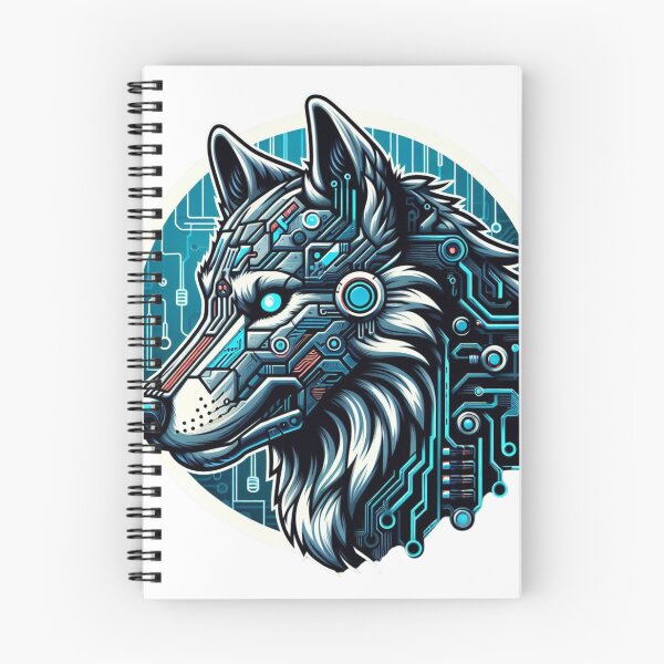 Item preview, Neon Wolf #2 designed and sold by MrAI-Store.