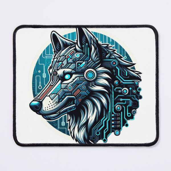 Item preview, Neon Wolf #2 designed and sold by MrAI-Store.