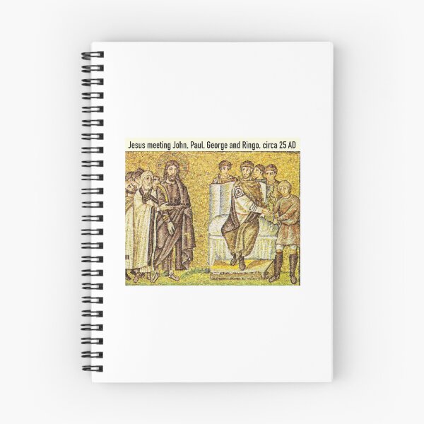 Item preview, Jesus meeting John, Paul, George and Ringo designed and sold by Klassikal-Art.