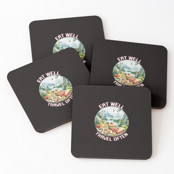 Item preview, Eat Well Travel Often designed and sold by elynne9.
