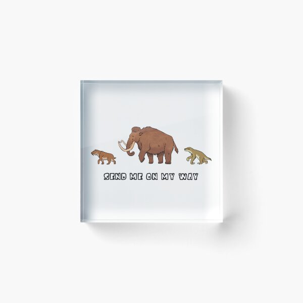 Item preview, Ice age animals Send me on my way designed and sold by InterfectorFactory.