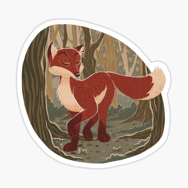 Item preview, Forest Friends - Red Fox designed and sold by P-Peacock.