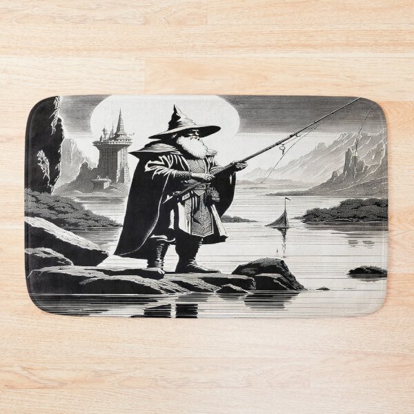 Item preview, Fishing Wizard designed and sold by Possum-Co.