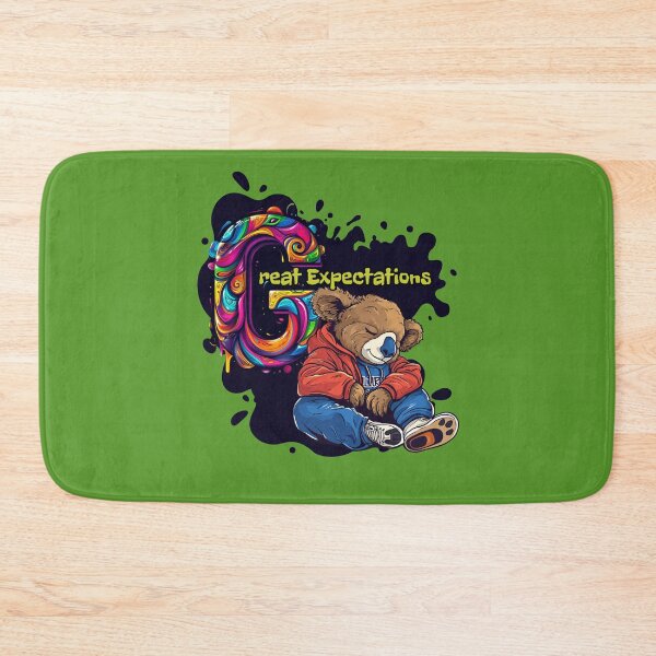 Item preview, Great Expectations: Cute Sleeping Animal in Sports Clothes - An Ecstatic Dive into Dark Digital Art designed and sold by zax454.