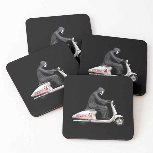 Item preview, Death on a Scooter Eco Terrorist designed and sold by Aquillashop.
