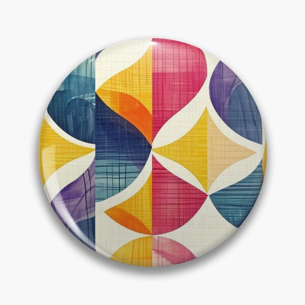 Item preview, Colorful Geometric Pattern 25 designed and sold by davidalv.