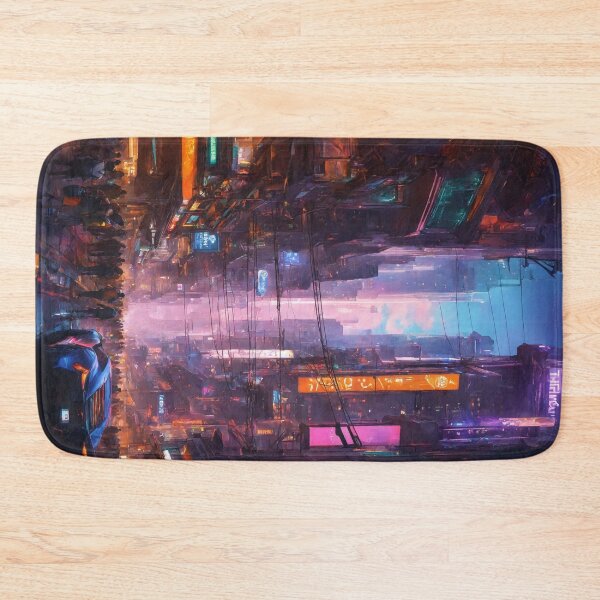 Item preview, Cyberpunk City by Night designed and sold by RaF71PrO.