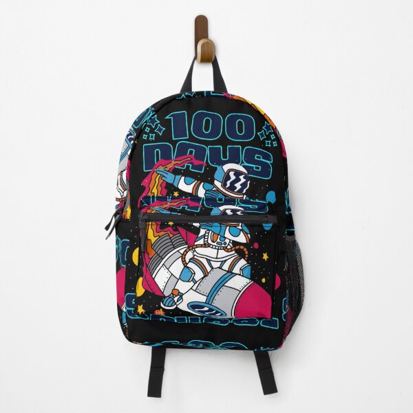 Item preview, Happy 100 days of school featuring Astronauts dabbing on a rocket #1 designed and sold by XYDstore.