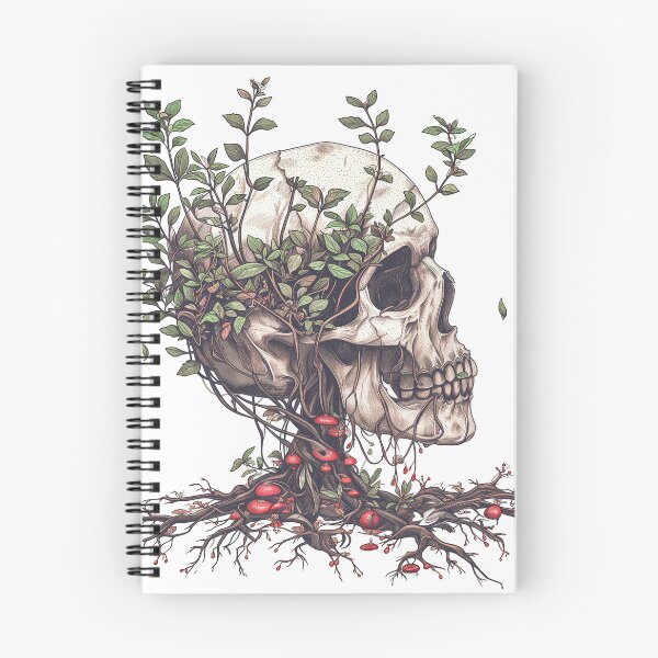 Item preview, Skull tree roots 2 designed and sold by Kobi-PrintVibes.