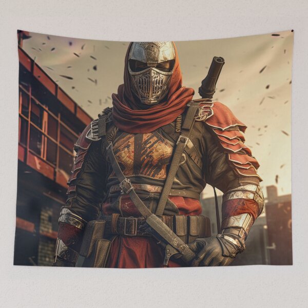 Item preview, Middle-Ages soldier | Hip Hop style designed and sold by ComicsFactory.
