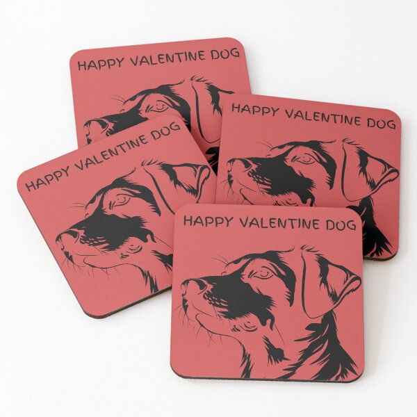 Item preview, happy valentine dog , funny designed and sold by Mourad-jmel.