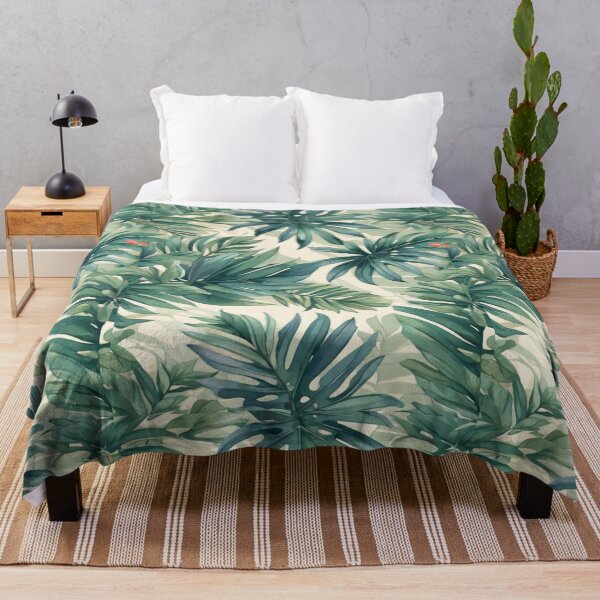 Item preview, Leaf - Green Palm Leaves Pattern ; Nature Pattern designed and sold by PatternInArt.