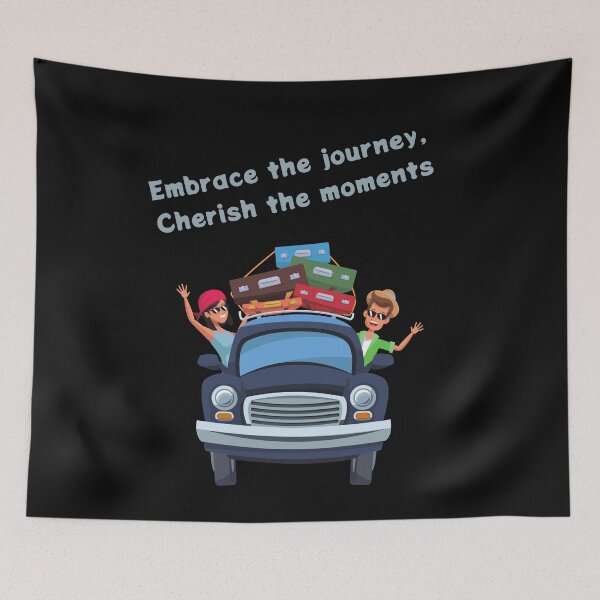 Item preview, Embrace the journey, cherish the moments. designed and sold by ZingZest.