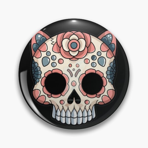 Item preview, Funny Cute Cat Skull designed and sold by Cr320.